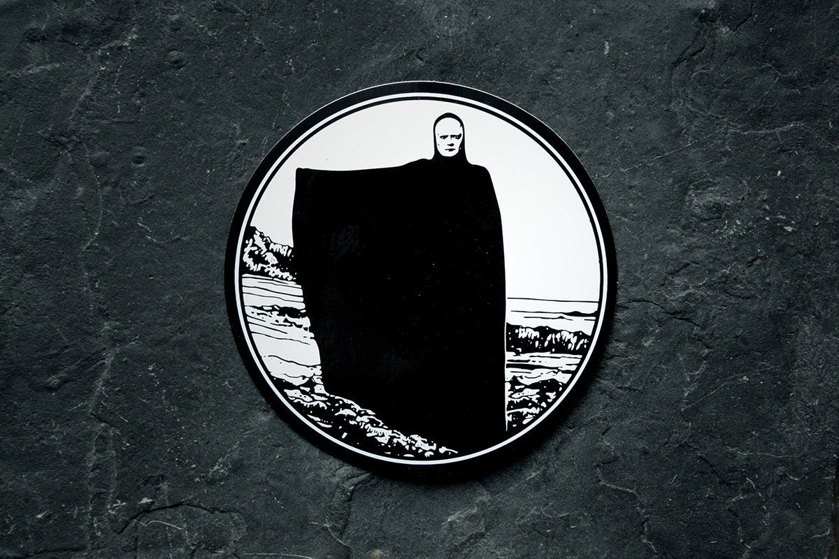 Death, Seventh Seal, Jag är Döden - vinyl STICKER