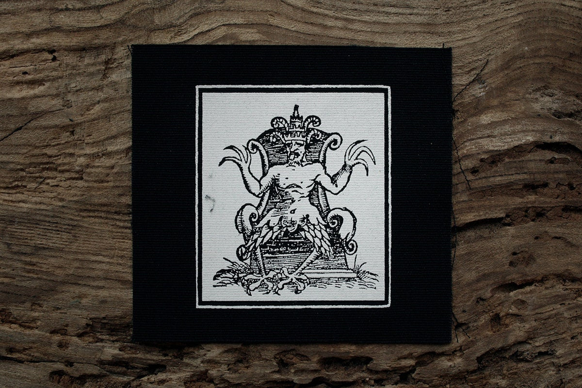 The Demon of Calicut - screen printed PATCH