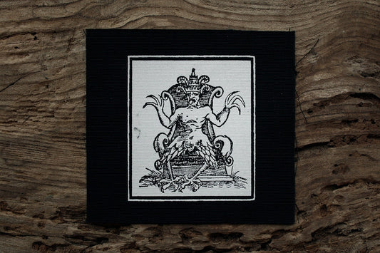 The Demon of Calicut - screen printed PATCH