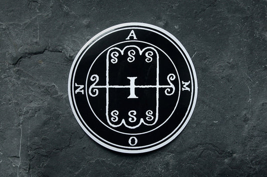 AMON seal, Goetia demon - vinyl STICKER