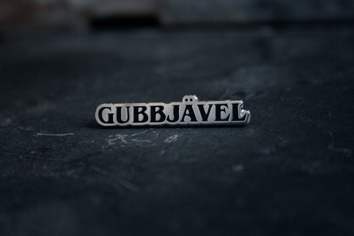 Gubbjävel, Swedish for old bastard - PIN