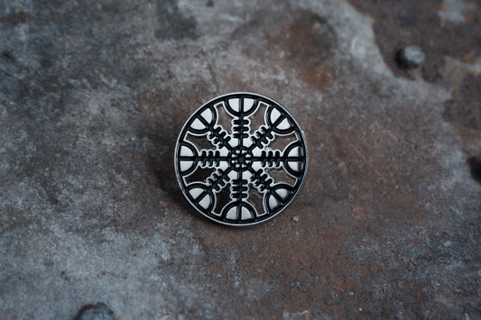 Ægishjálmur, Helm of awe (Aegishjalmr/Aegishjalmur), hollow edition - PIN