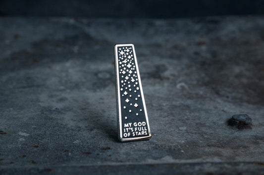 My god it's full of stars, black obelisk - PIN