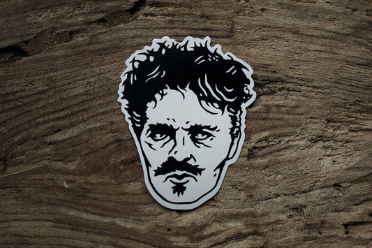 Strindberg, August - vinyl STICKER