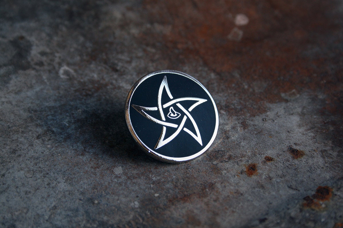 Elder sign, dancing star, Lovecraft mythos - PIN