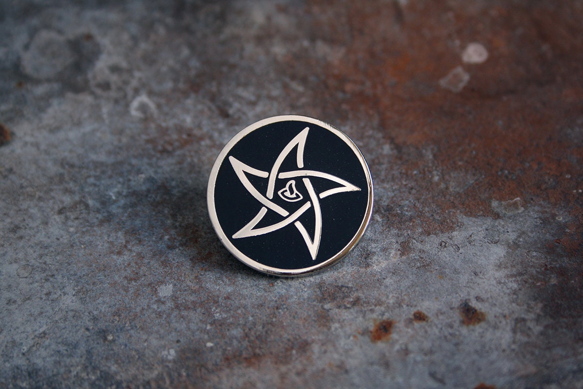 Elder sign, dancing star, Lovecraft mythos - PIN