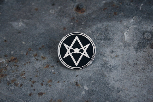 Unicursal hexagram, thelema edtion - PIN