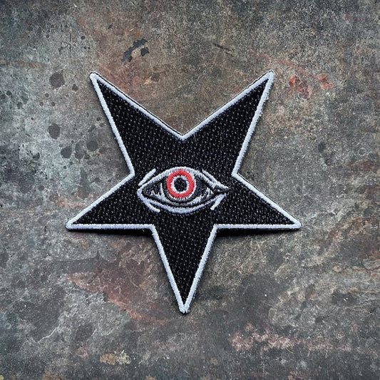 Pentagram with all seeing eye - PATCH