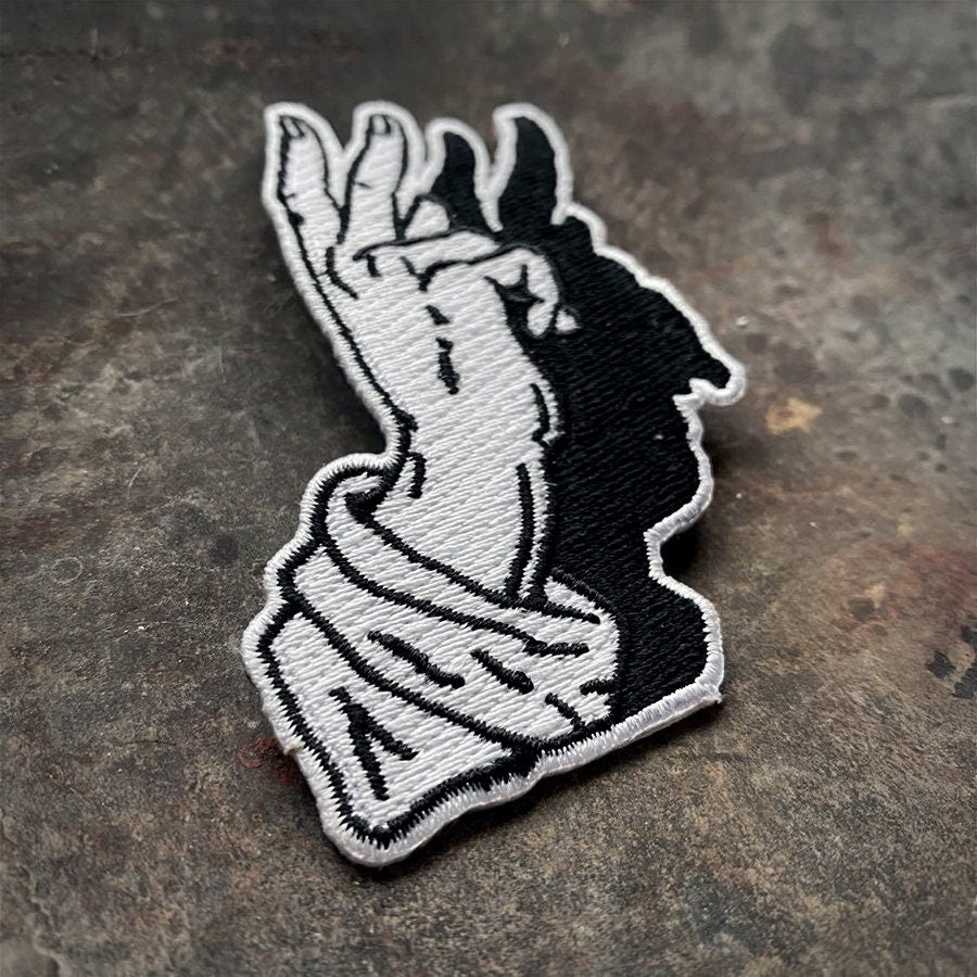 Hand sign devil shadow - PATCH