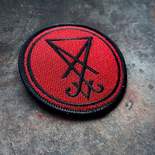 Seal of Lucifer, sigil of Lucifer, red version - PATCH