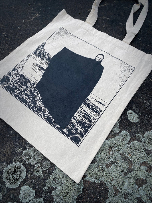 Death, Döden, Seventh seal, sjunde inseglet - Tote bag (natural white colored)