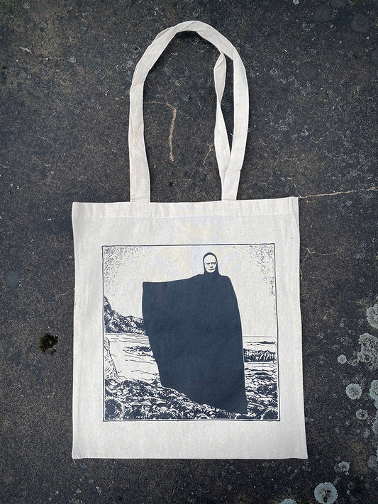 Death, Döden, Seventh seal, sjunde inseglet - Tote bag (natural white colored)