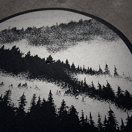 Dark forest, viking forest - TURNTABLE SLIPMAT