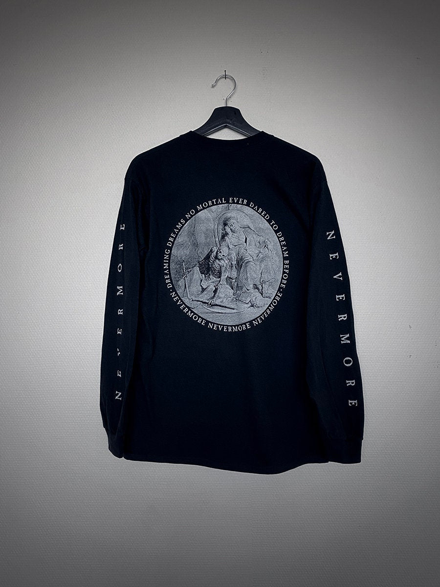 Death and the Raven, Gustave Dore illustration, Nevermore - Longsleeve