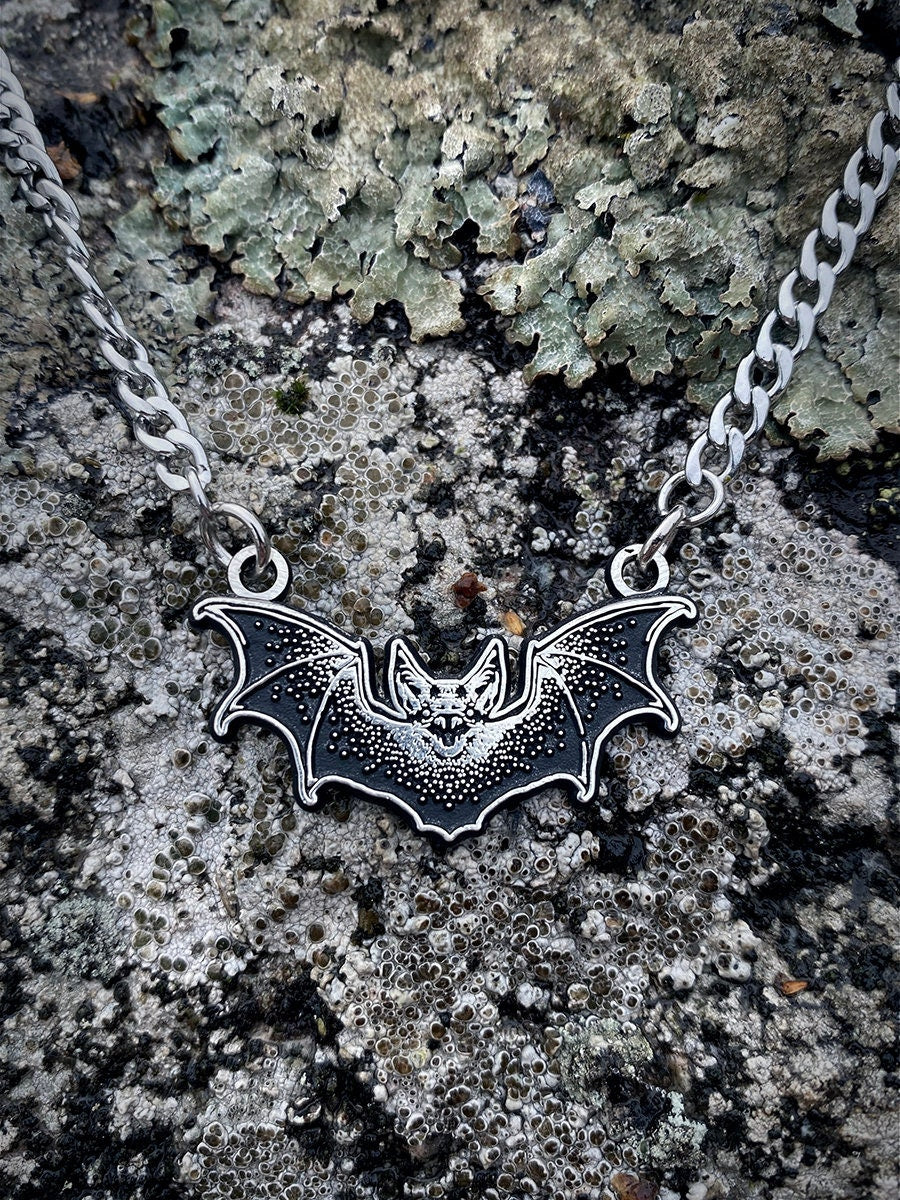 Bat with wings - NECKLACE