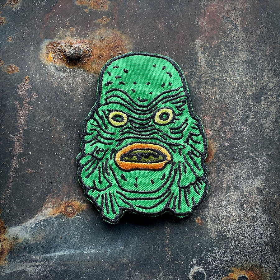 Creature from the black lagoon illustration - PATCH