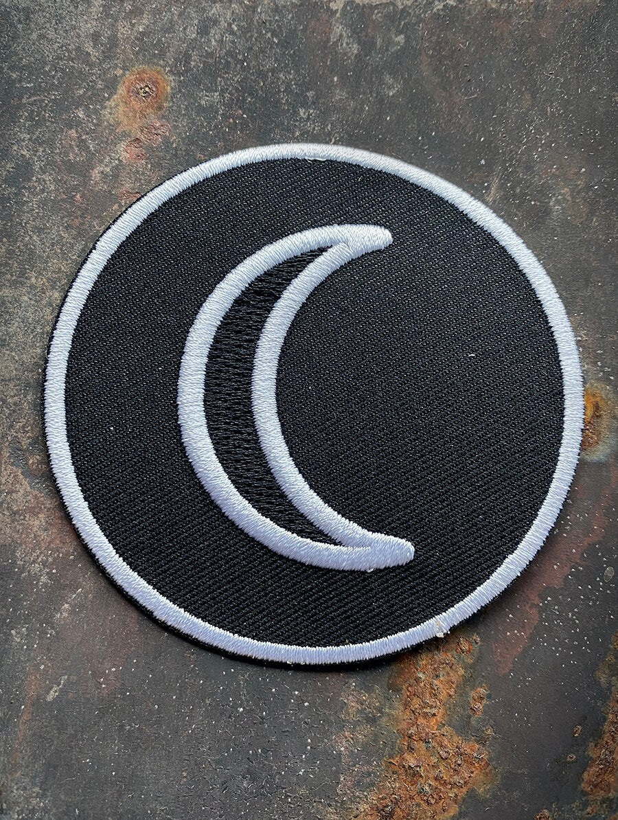 Moon, astrology symbol for the moon - PATCH