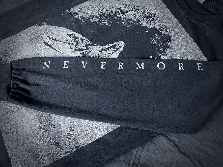 Death and the Raven, Gustave Dore illustration, Nevermore - Longsleeve