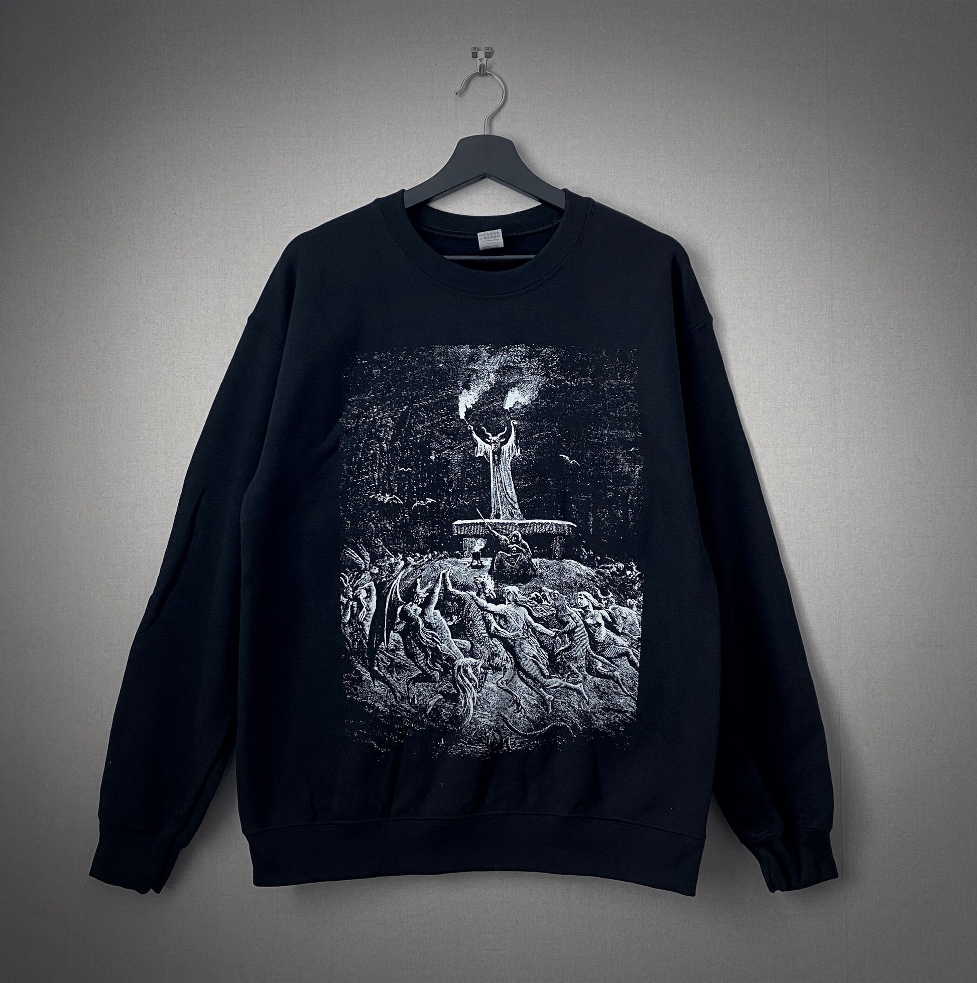 Sabbath dance, La Danse du Sabbat, The dance of the Sabbath from the book, occult / witchcraft - SWEATSHIRT