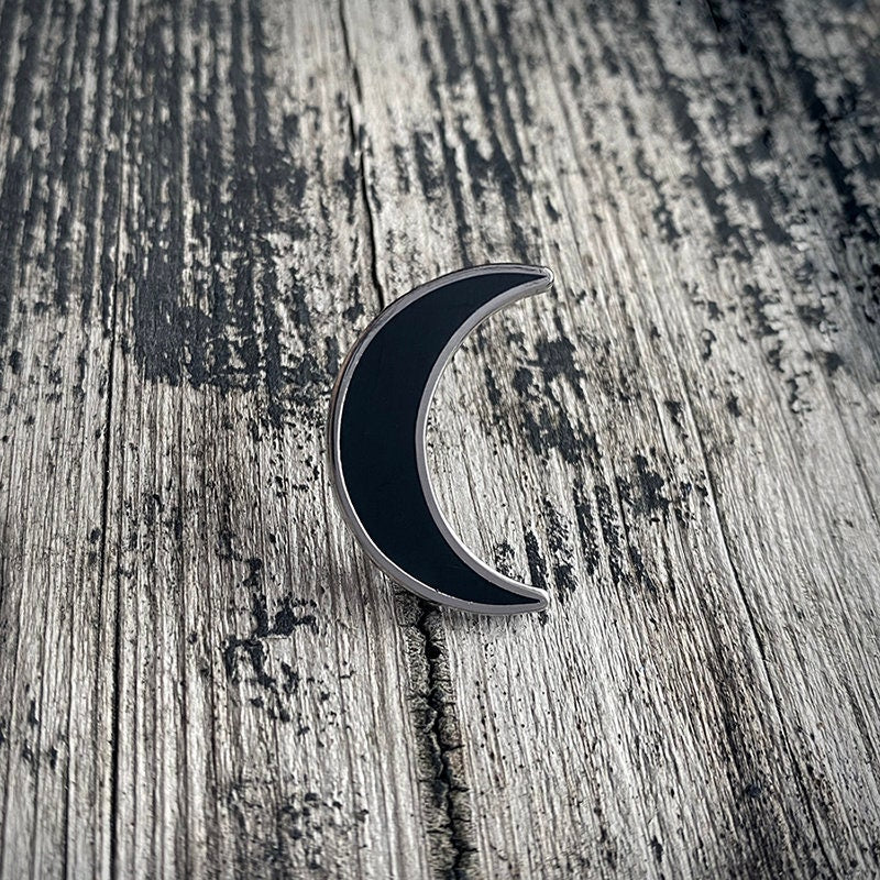 Black moon crest - PIN