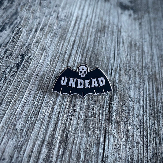 Undead, skull with bat wings - PIN