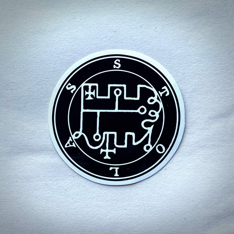 Stolas Insignia Stolas seal, sigil of stolas, Great Prince of Hell - STICKER – TORVENIUS
