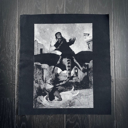 Plague by Arnold Böcklin - BACK PATCH