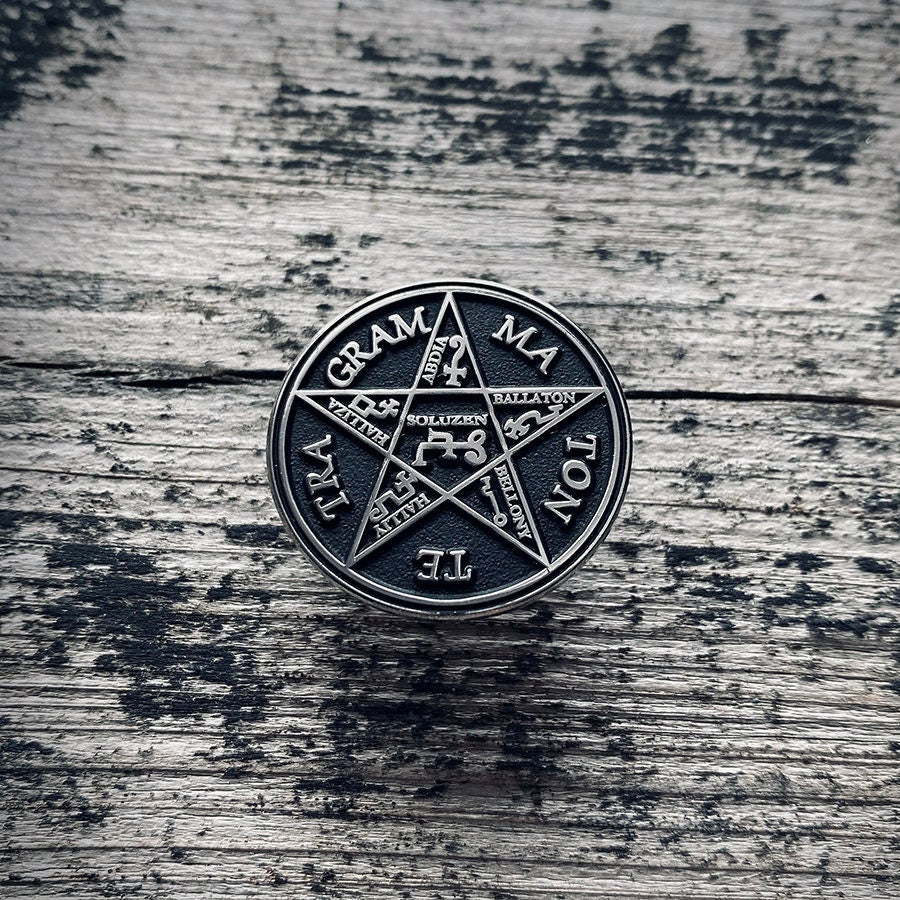 Pentagram of Solomon, Ars Goetia - PIN
