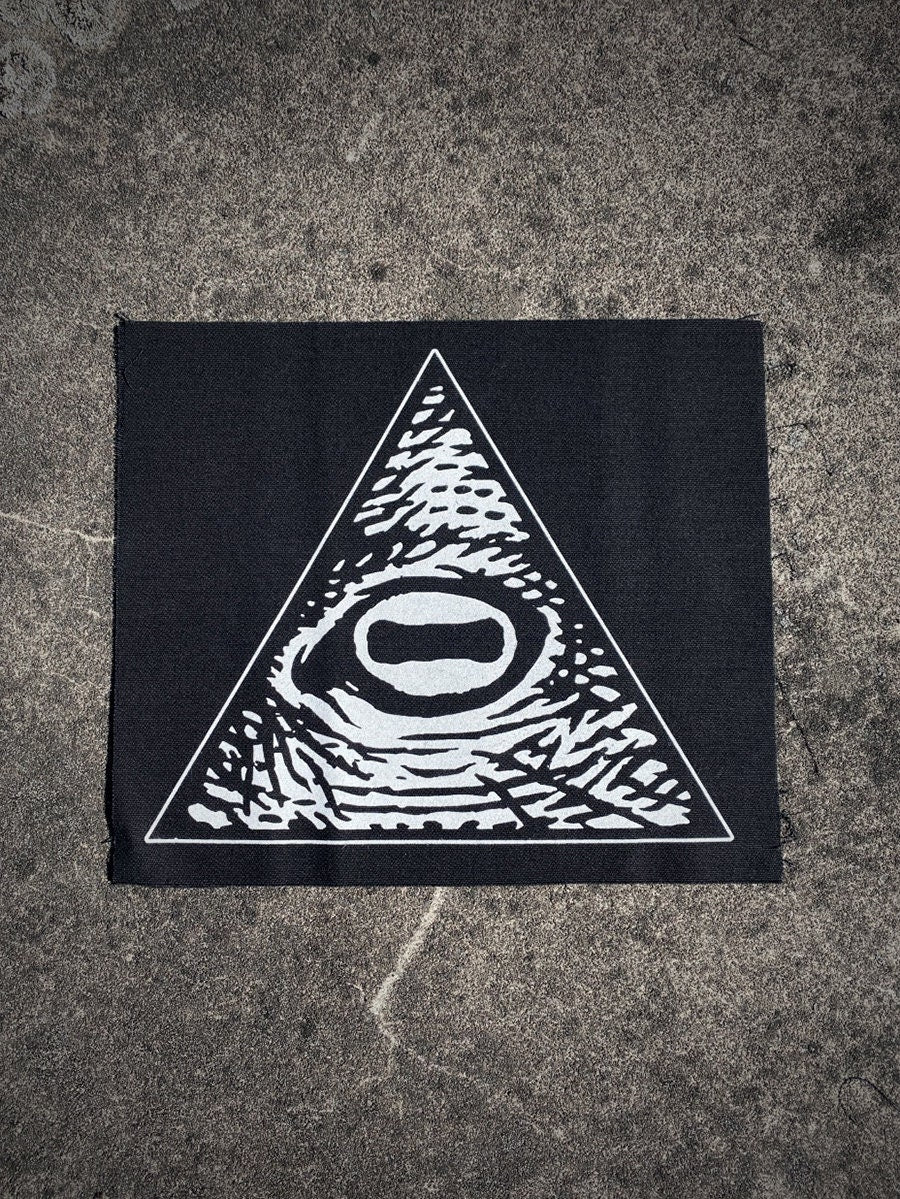 Goat eye, all seeing goat eye - BACK PATCH