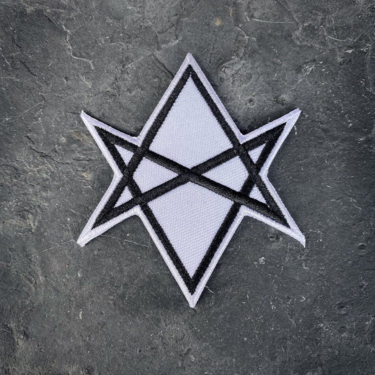 Unicursal hexagram, shaped verision - PATCH