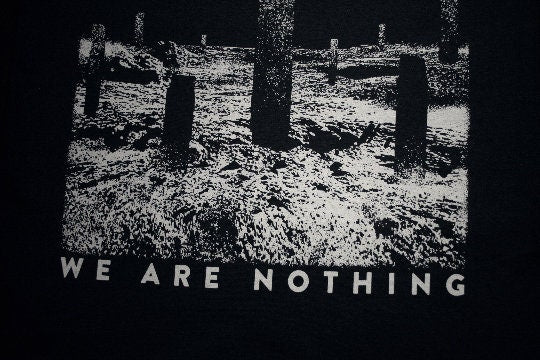 We are nothing, skull and endless universe - T-shirt female fitted