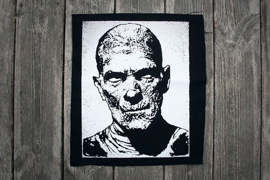 The mummy, classic horror movie, Boris Karloff - BACK PATCH