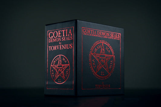 Ars Goetia Demons seals round cards by TORVENIUS - CARD DECK (limited edition)