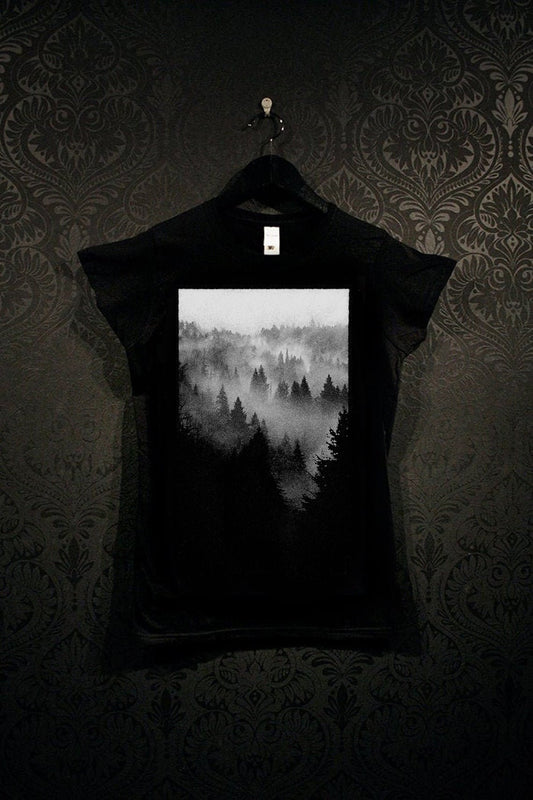 Dark forest - T-shirt female fitted