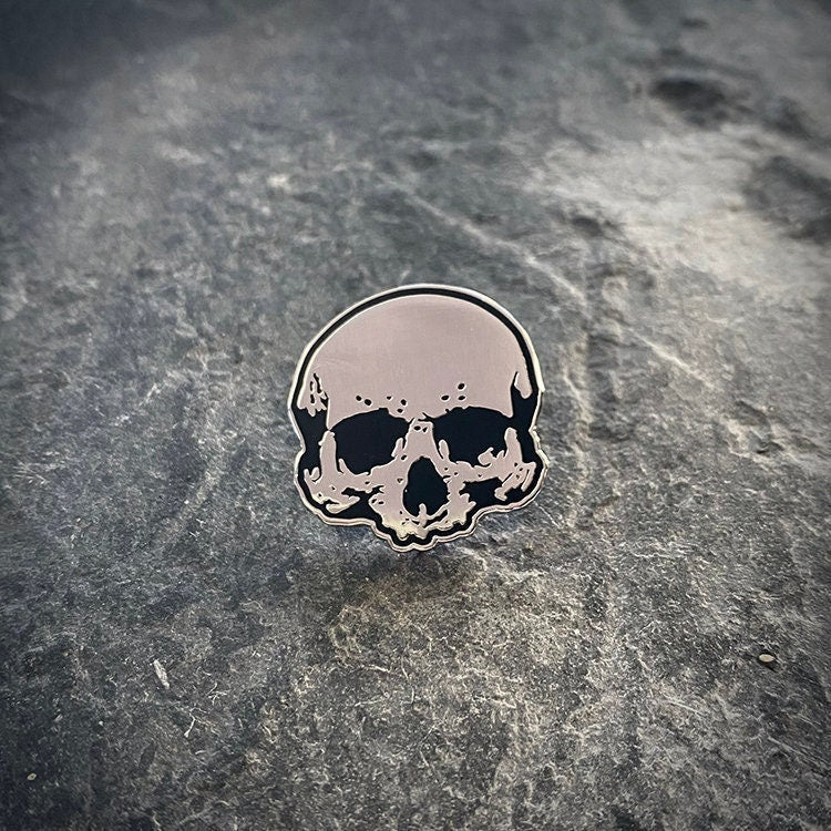 Human skull front view - PIN