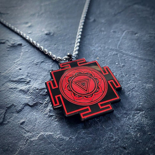 Kali Yantra - necklace
