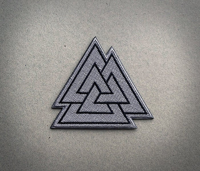 Valknut, grey version - PATCH – TORVENIUS