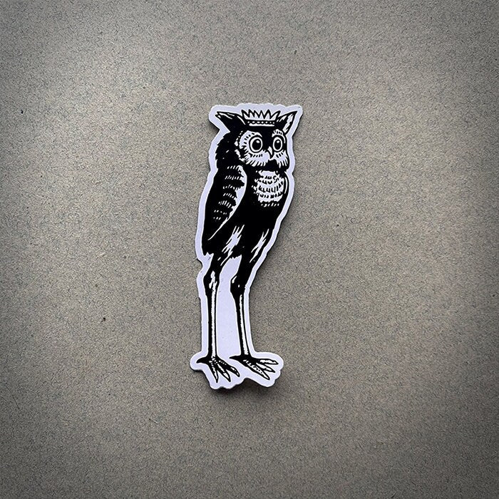 Stolas, Great Prince of Hell - vinyl STICKER