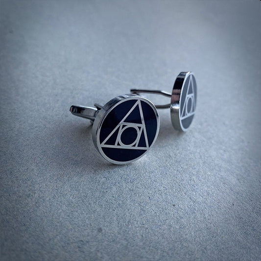 Philosophers stone, lapis philosophorum - Cufflinks