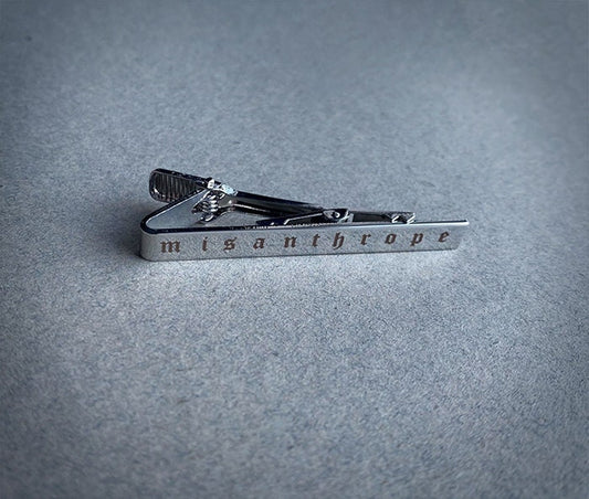 Misanthrope - tie clip