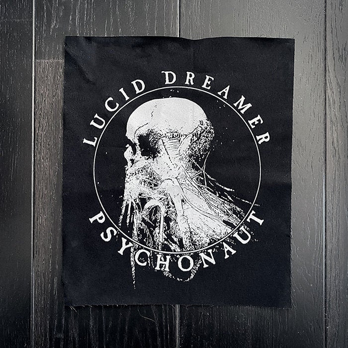 Psychonaut, lucid dreamer, inner traveler - BACK PATCH