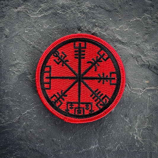 Vegvisir,Vegvísir, red version - PATCH