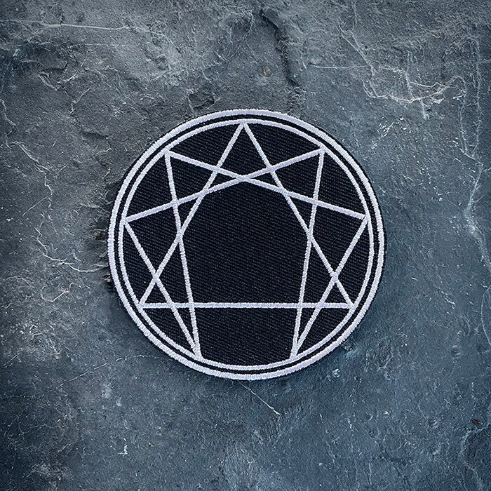 Enneagram, embroidery version - PATCH