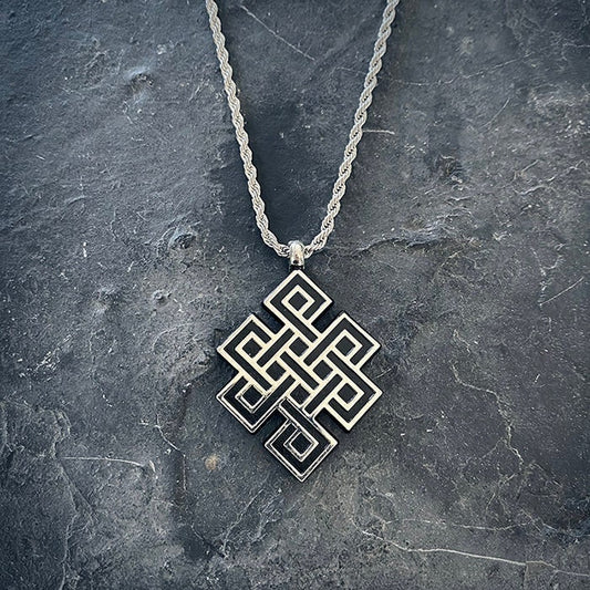 Endless knot, eternal knot - NECKLACE