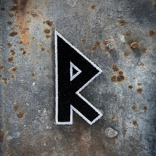 Raido, elder futhark rune - PATCH