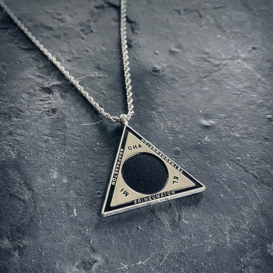 The triangle of the art, the Triangle of Solomon - NECKLACE