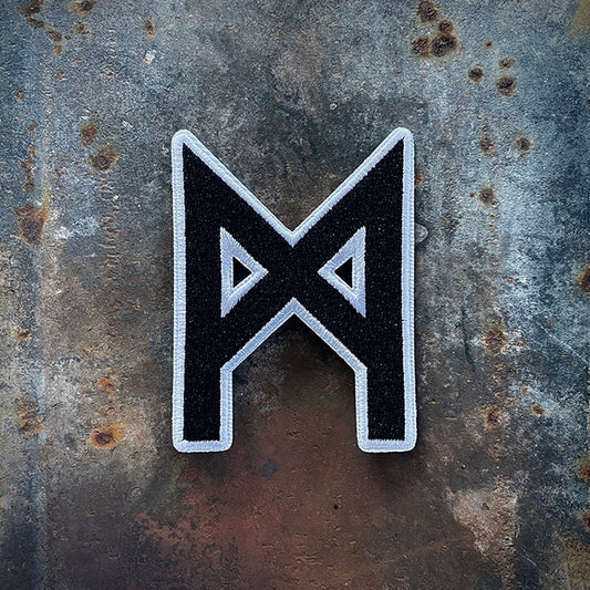 Mannaz, elder futhark rune - PATCH