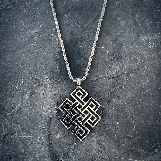 Endless knot, eternal knot - NECKLACE