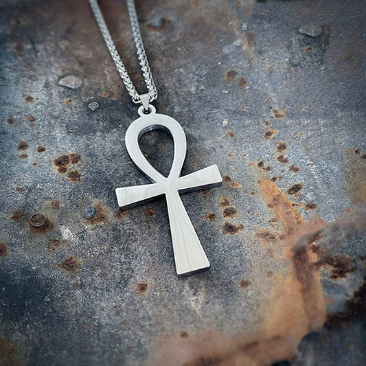 Ankh cross, oversized shiny version - NECKLACE
