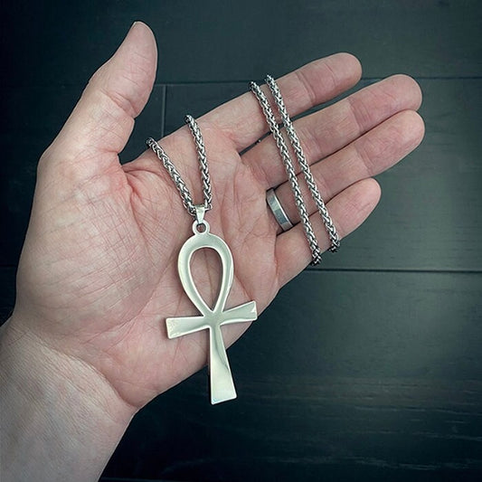 Ankh cross, oversized shiny version - NECKLACE